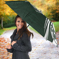 Personalised Tonga Takuilau College Umbrella Est 1975 Tongan Ngatu Pattern - Polynesian Pride