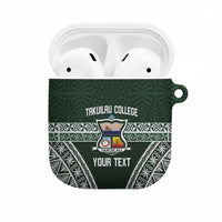 Personalised Tonga Takuilau College AirPods Case 50th Anniversary Ngatu Kupesi - Polynesian Pride