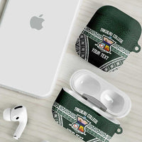 Personalised Tonga Takuilau College AirPods Case 50th Anniversary Ngatu Kupesi - Polynesian Pride