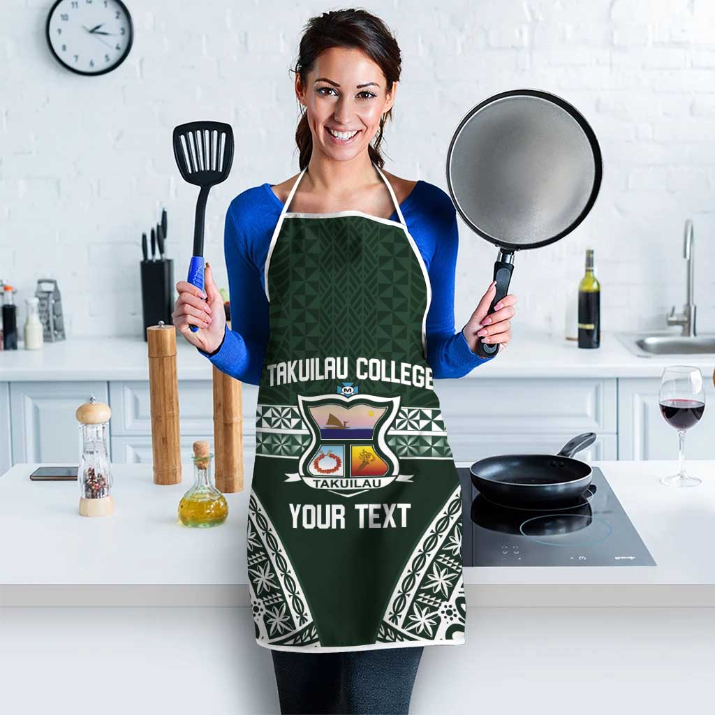 Personalised Tonga Takuilau College Apron 50th Anniversary Ngatu Kupesi - Polynesian Pride
