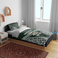 Personalised Tonga Takuilau College Bedding Set 50th Anniversary Ngatu Kupesi - Polynesian Pride