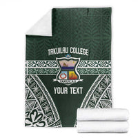 Personalised Tonga Takuilau College Blanket 50th Anniversary Ngatu Kupesi - Polynesian Pride