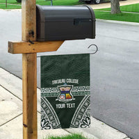 Personalised Tonga Takuilau College Garden Flag 50th Anniversary Ngatu Kupesi - Polynesian Pride