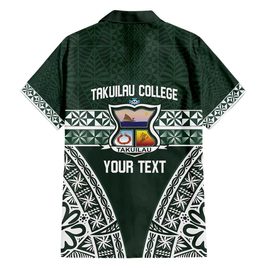 Personalised Tonga Takuilau College Hawaiian Shirt 50th Anniversary Ngatu Kupesi - Polynesian Pride