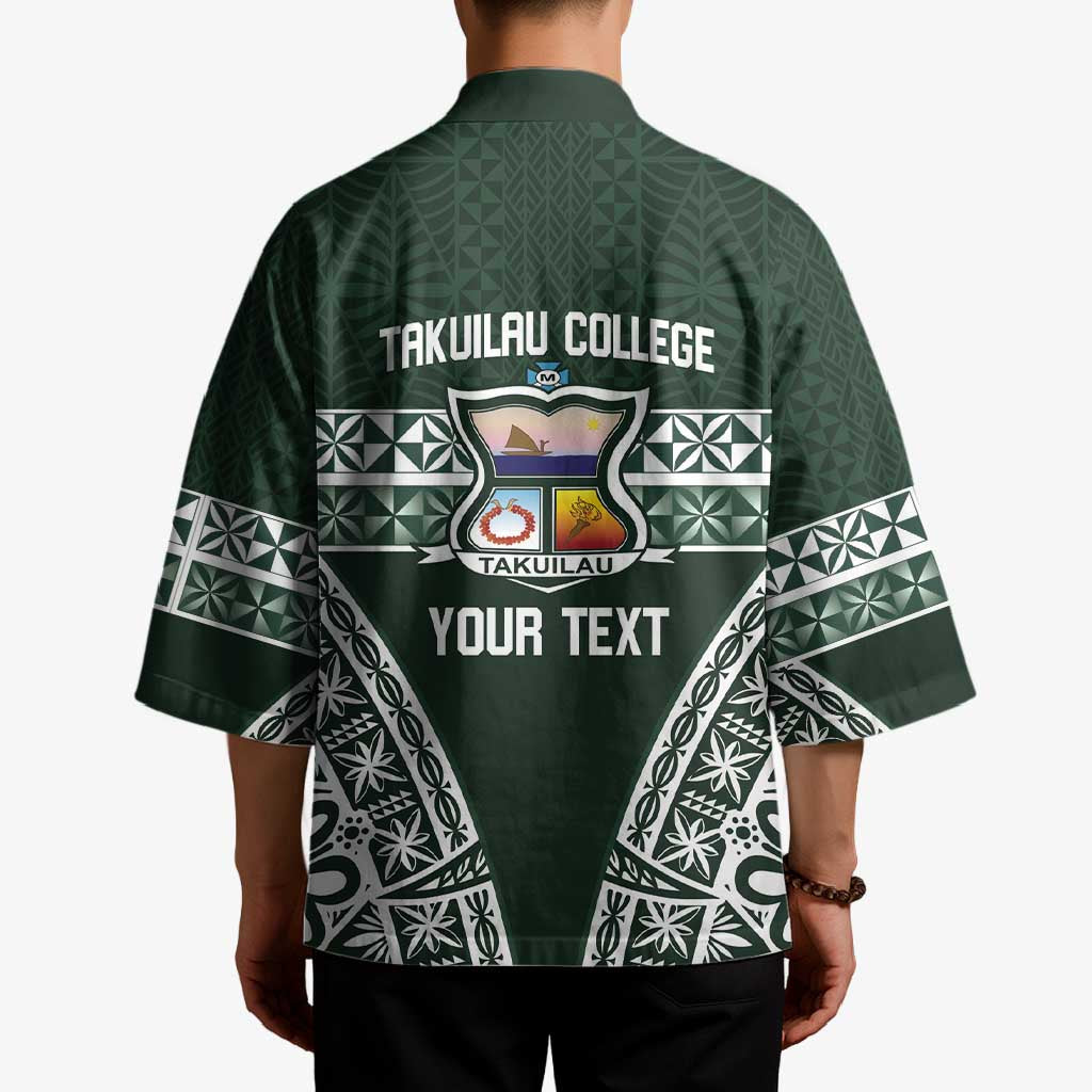 Personalised Tonga Takuilau College Kimono 50th Anniversary Ngatu Kupesi - Polynesian Pride
