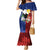 Philippines Rizal Day Family Matching Mermaid Dress and Hawaiian Shirt Filipino Sampaguita Grunge Style - Polynesian Pride