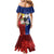 Philippines Rizal Day Family Matching Mermaid Dress and Hawaiian Shirt Filipino Sampaguita Grunge Style - Polynesian Pride
