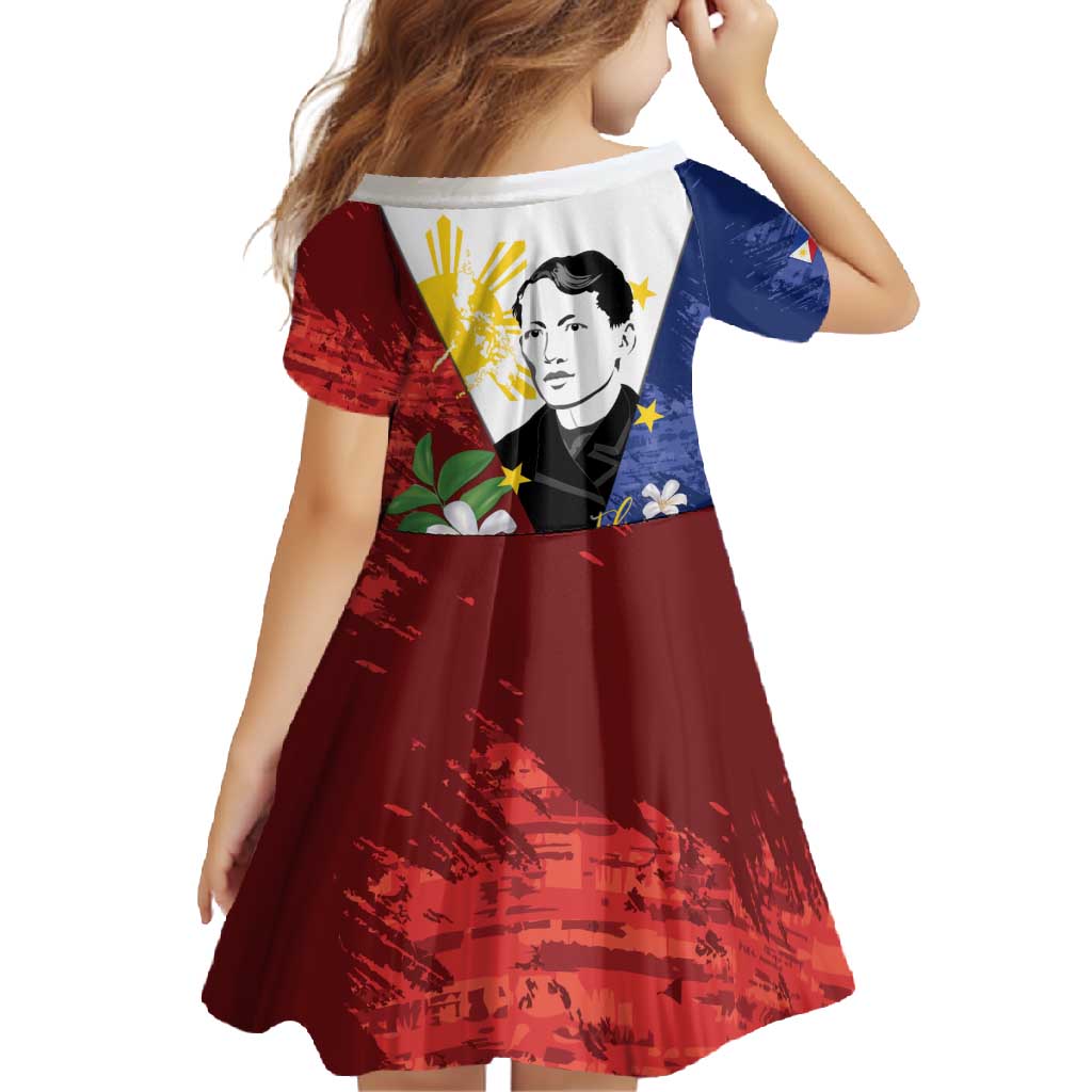 Philippines Rizal Day Family Matching Off Shoulder Maxi Dress and Hawaiian Shirt Filipino Sampaguita Grunge Style - Polynesian Pride