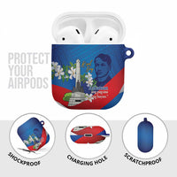 Philippines Rizal Day AirPods Case Filipino Motto Stella Polynesian Pattern - Polynesian Pride