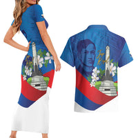 Philippines Rizal Day Couples Matching Short Sleeve Bodycon Dress and Hawaiian Shirt Filipino Motto Stella Polynesian Pattern - Polynesian Pride