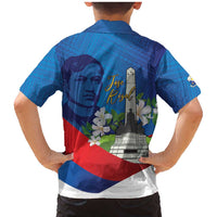 Philippines Rizal Day Family Matching Mermaid Dress and Hawaiian Shirt Filipino Motto Stella Polynesian Pattern - Polynesian Pride