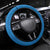 Philippines Rizal Day Steering Wheel Cover Filipino Motto Stella Polynesian Pattern - Polynesian Pride