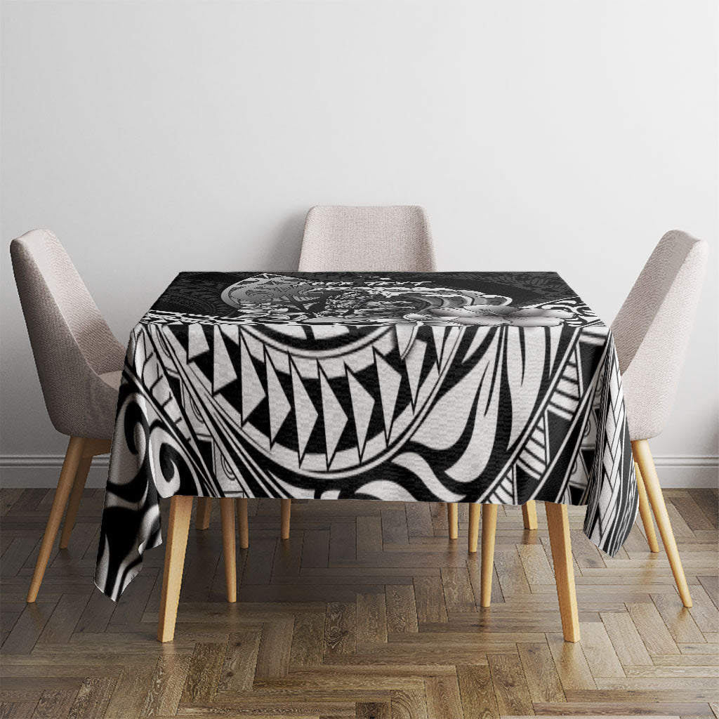 Hawaii Surfing Personalized Tablecloth Born To Surf Tiki Hawaiian Pattern LT14 - Polynesian Pride