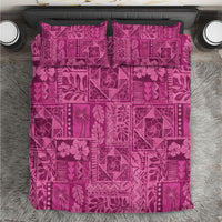 Hawaii Rainforest Beach Tropical Flowers Bedding Set LT14 Pink - Polynesian Pride