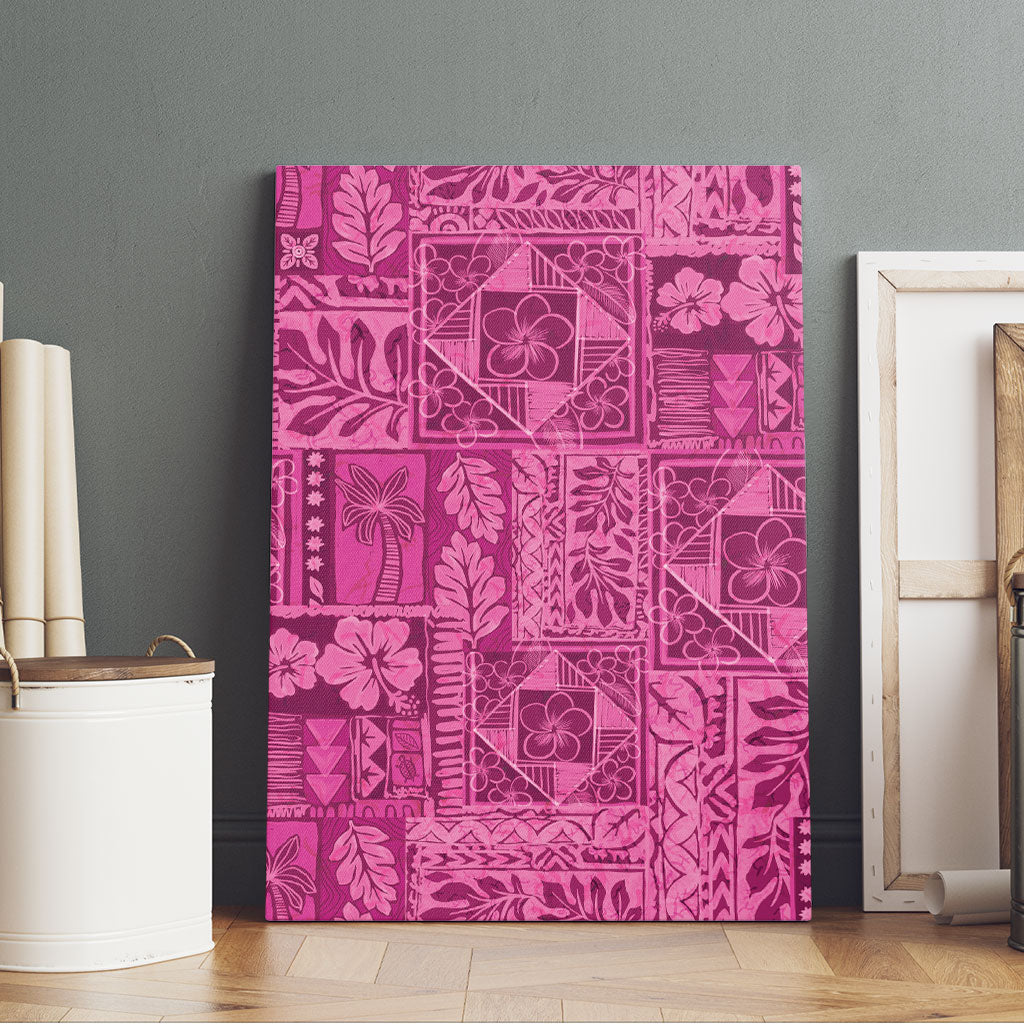 Hawaii Rainforest Beach Tropical Flowers Canvas Wall Art LT14 - Polynesian Pride