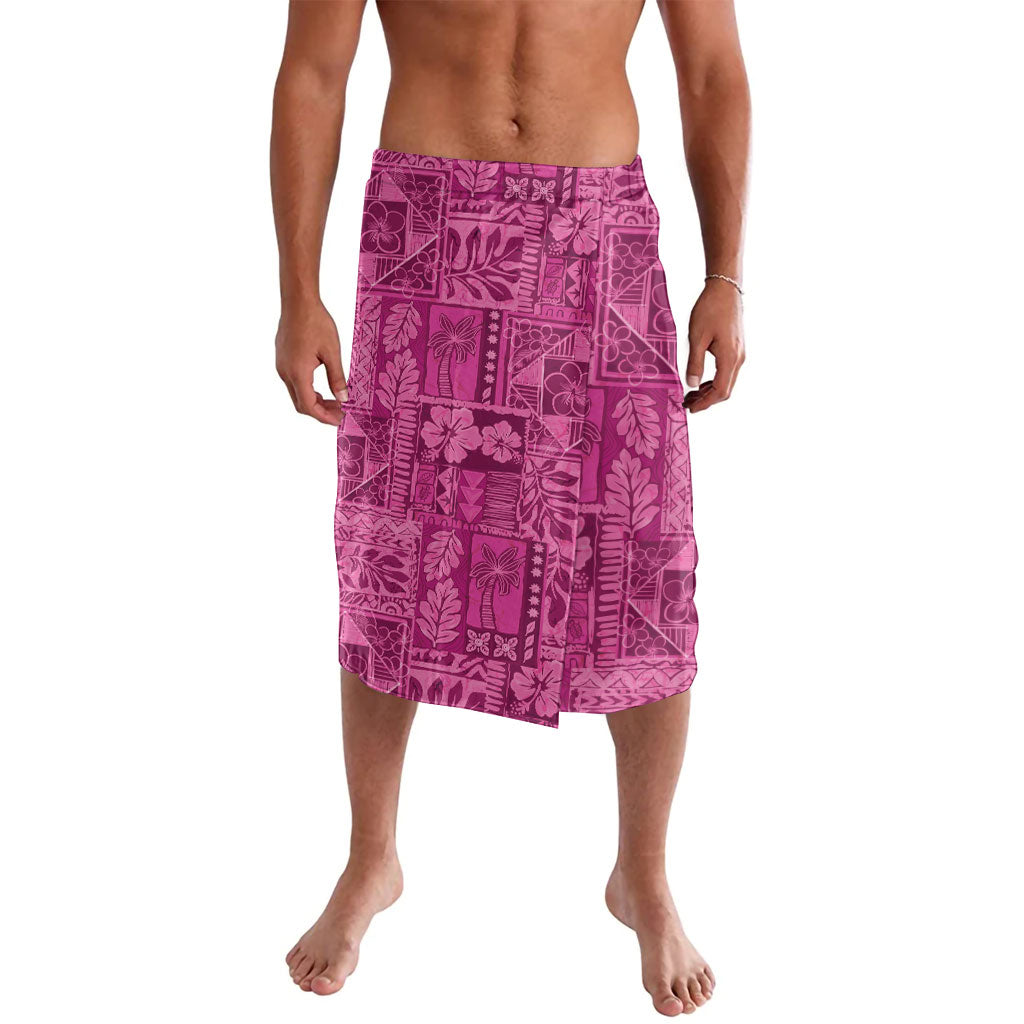 Hawaii Rainforest Beach Tropical Flowers Lavalava LT14 Pink - Polynesian Pride
