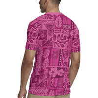 Hawaii Rainforest Beach Tropical Flowers Rugby Jersey LT14 - Polynesian Pride