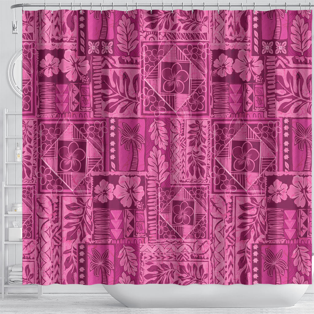 Hawaii Rainforest Beach Tropical Flowers Shower Curtain LT14 - Polynesian Pride