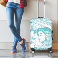Polynesia Cervical Cancer Awareness Month Luggage Cover Polynesian Women Faith Hope Love!