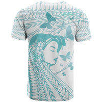 Polynesia Cervical Cancer Awareness Month T Shirt Polynesian Women Faith Hope Love!