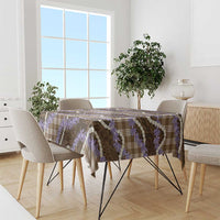 Brown Hawaii Palaka Honohono Pikake Tablecloth Hawaiian Orchid Lei Polynesian Pattern - Polynesian Pride