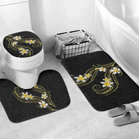Polynesia Tattoo With Plumeria Bathroom Set Elegant Vibes