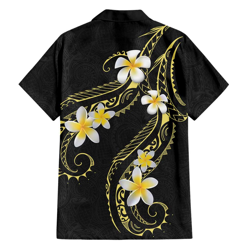 Polynesia Tattoo With Plumeria Hawaiian Shirt Elegant Vibes LT14 - Polynesian Pride