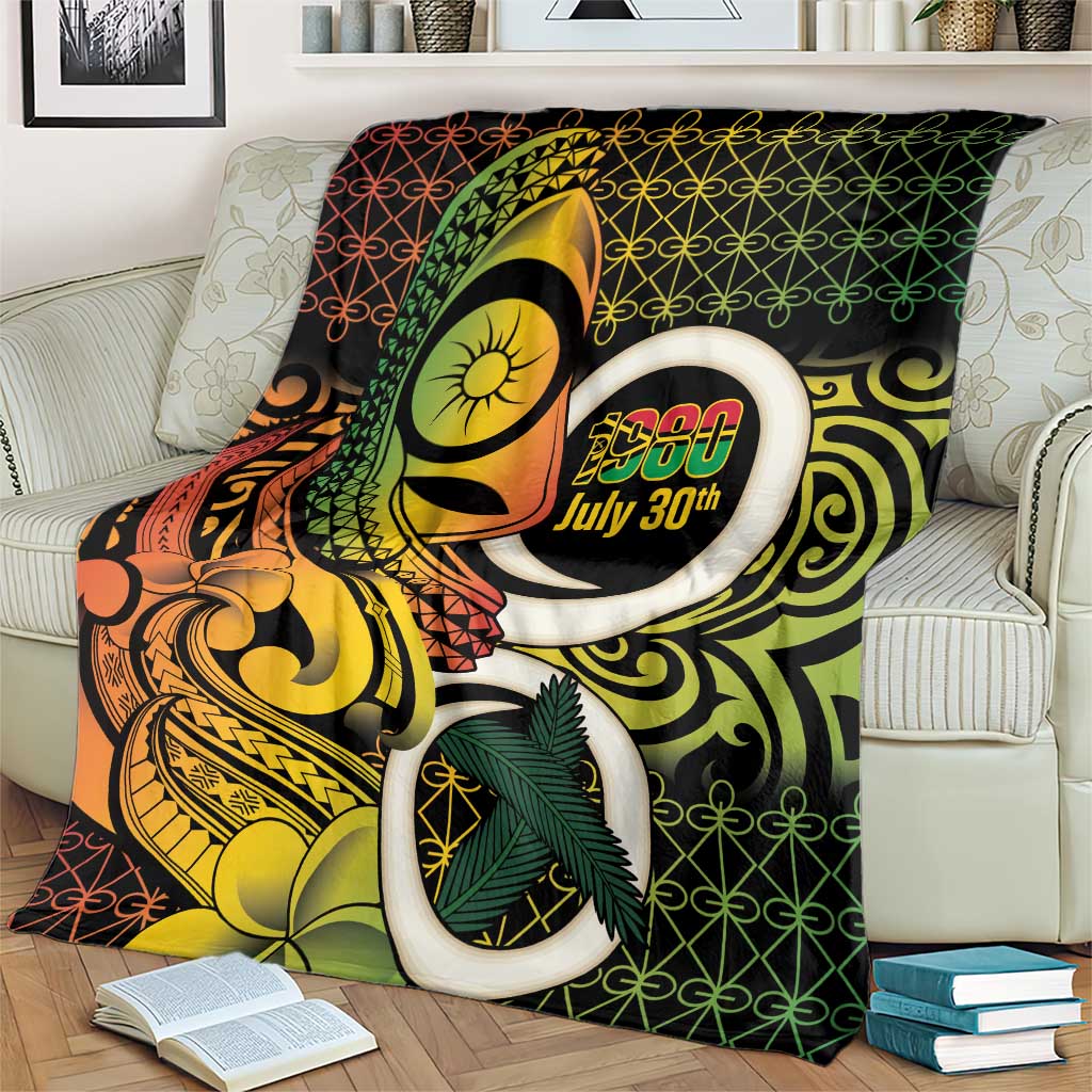 Vanuatu 1980 Blanket Ni-Van Tamtam Sand Drawing Pattern