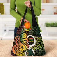 Vanuatu 1980 Grocery Bag Ni-Van Tamtam Sand Drawing Pattern