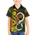 Vanuatu 1980 Kid Hawaiian Shirt Ni-Van Tamtam Sand Drawing Pattern