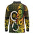 Vanuatu 1980 Long Sleeve Polo Shirt Ni-Van Tamtam Sand Drawing Pattern