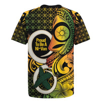 Vanuatu 1980 Rugby Jersey Ni-Van Tamtam Sand Drawing Pattern