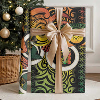 Vanuatu 1980 Wrapping Paper Ni-Van Tamtam Sand Drawing Pattern - Polynesian Pride