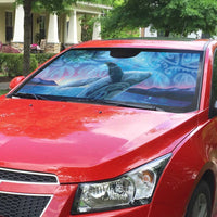 New Zealand Matariki Humpback Whale Auto Sun Shade Paikea Maori New Year Blue Galaxy LT14 - Polynesian Pride