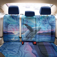 New Zealand Matariki Humpback Whale Back Car Seat Cover Paikea Maori New Year Blue Galaxy