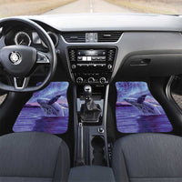 New Zealand Matariki Humpback Whale Car Mats Paikea Maori New Year Purple Galaxy