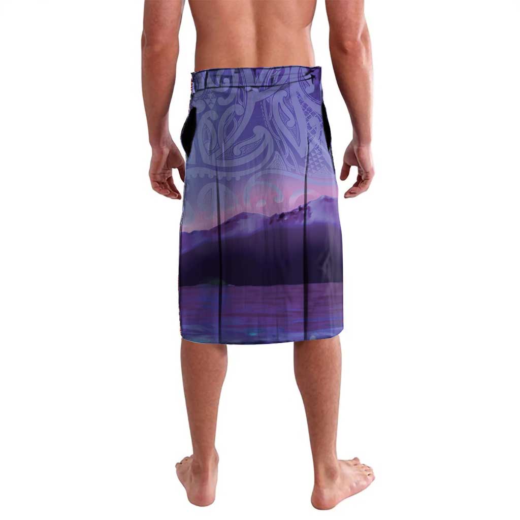 New Zealand Matariki Humpback Whale Lavalava Paikea Maori New Year Purple Galaxy
