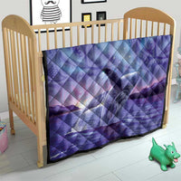 New Zealand Matariki Humpback Whale Quilt Paikea Maori New Year Purple Galaxy LT14 - Polynesian Pride