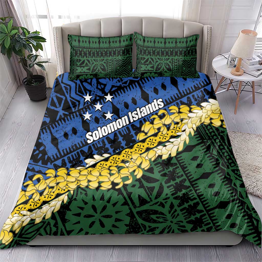 Halo Olaketa Solomon Islands Tapa Pattern Bedding Set