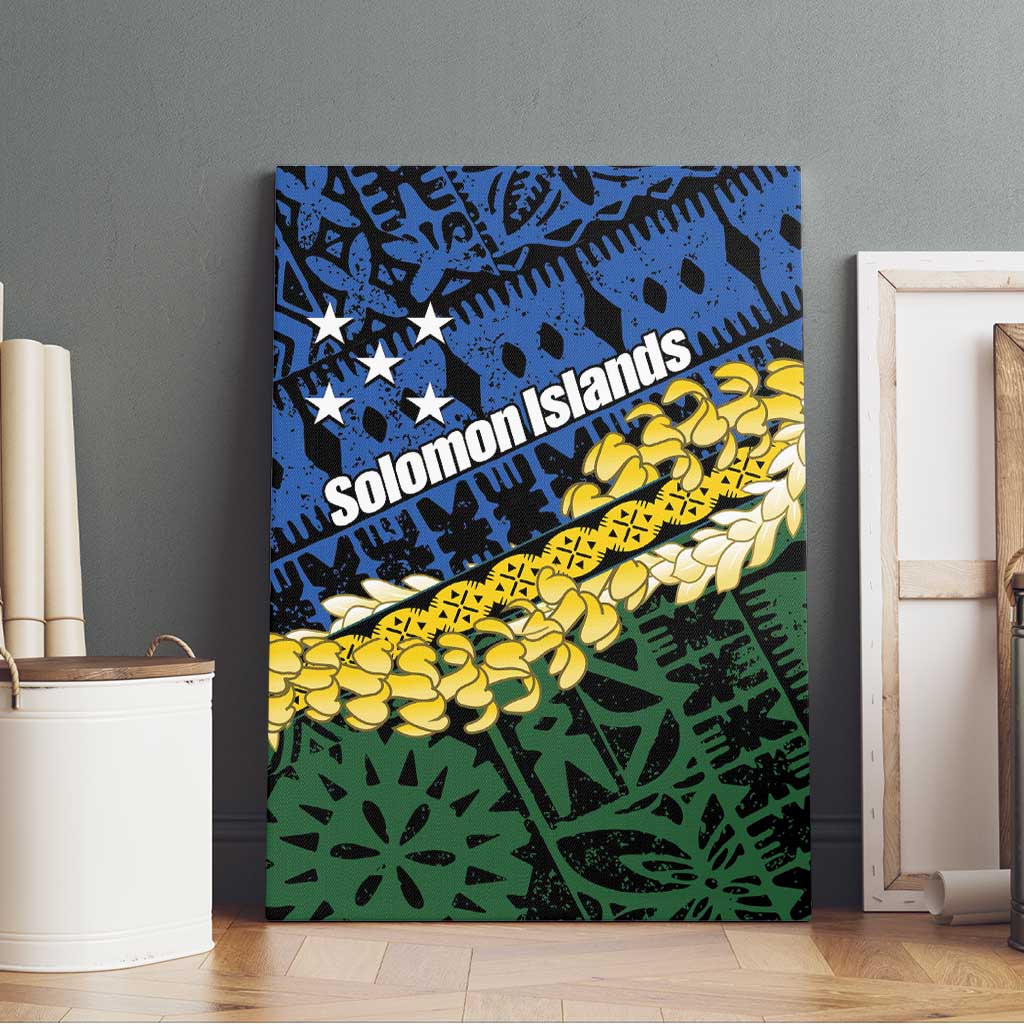 Halo Olaketa Solomon Islands Tapa Pattern Canvas Wall Art