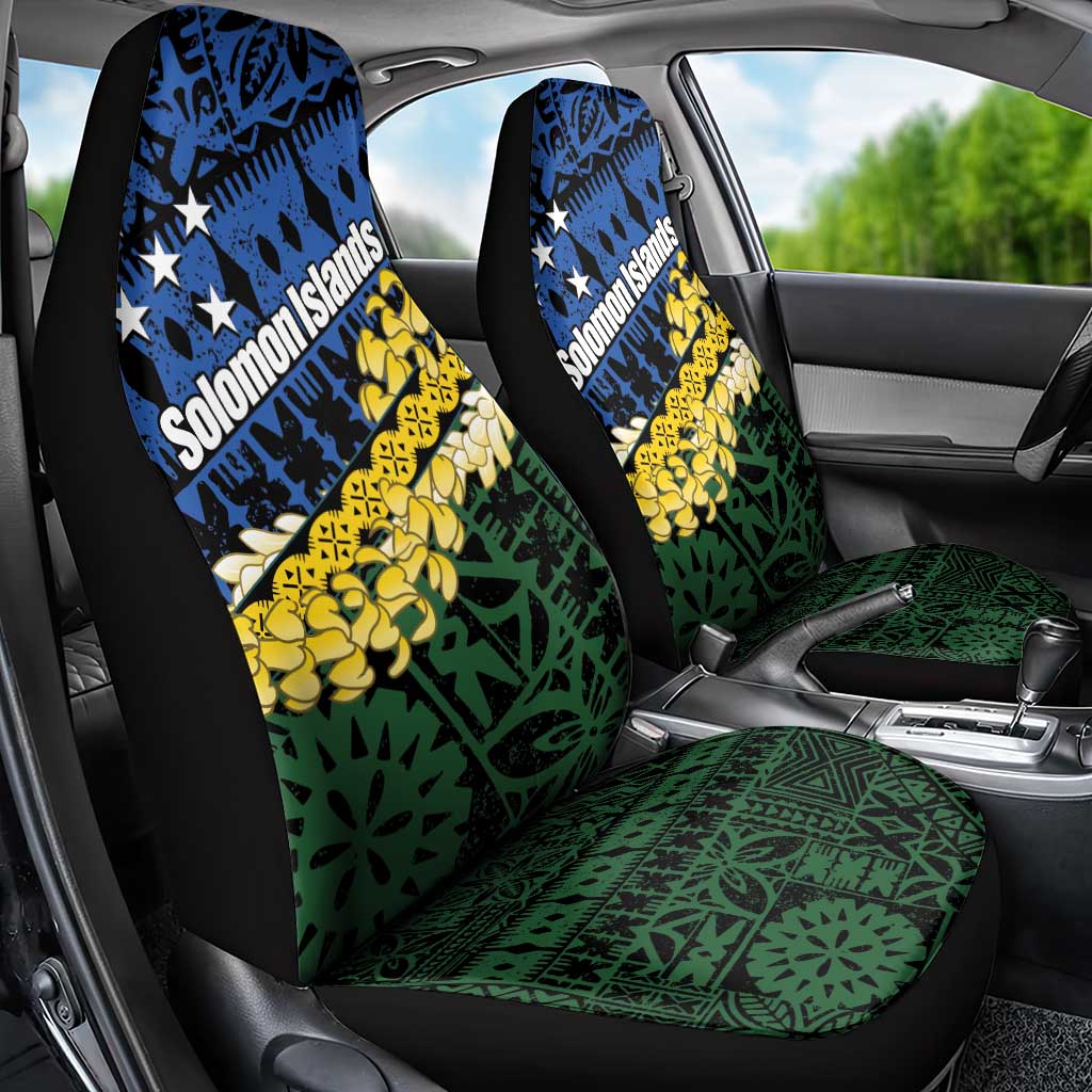 Halo Olaketa Solomon Islands Tapa Pattern Car Seat Cover
