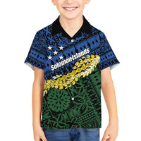 Halo Olaketa Solomon Islands Tapa Pattern Family Matching Puletasi and Hawaiian Shirt
