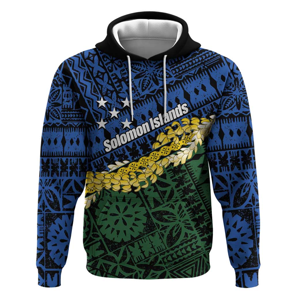 Halo Olaketa Solomon Islands Tapa Pattern Hoodie
