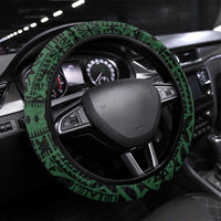 Halo Olaketa Solomon Islands Tapa Pattern Steering Wheel Cover