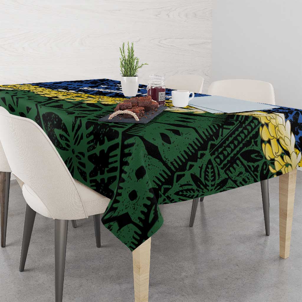 Halo Olaketa Solomon Islands Tapa Pattern Tablecloth