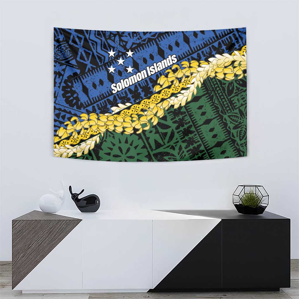 Halo Olaketa Solomon Islands Tapa Pattern Tapestry