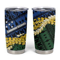 Halo Olaketa Solomon Islands Tapa Pattern Tumbler Cup