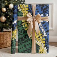Halo Olaketa Solomon Islands Tapa Pattern Wrapping Paper - Polynesian Pride