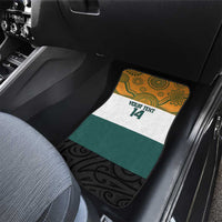 AUNZ Rugby Custom Car Mats Australia Kangaroo New Zealand Silver Fern - Polynesian Pride