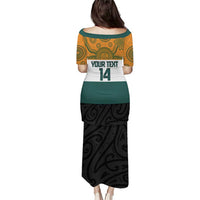 AUNZ Rugby Custom Puletasi Australia Kangaroo New Zealand Silver Fern - Polynesian Pride